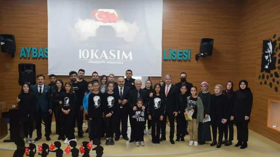 10 Kasım Atatürk'ü Anma Günü Programı Okulumuz Tarafından Düzenlendi.